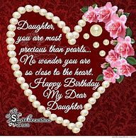 Image result for Wishing Birthday to Daughter