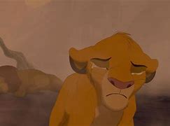 Image result for Lion King Simba Sad