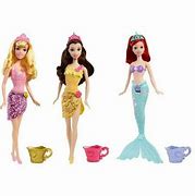 Image result for Disney Princess Dolls Bath Beauty Gift Set