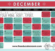 Image result for Calendar for December Self-Love Self-Care