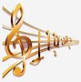 Image result for Gold Music Notes No Background