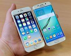 Image result for Comparison of iPhone 6 Plus and Samsung S6