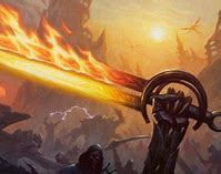 Image result for Flame-Bladed Sword