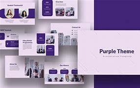 Image result for Business Booklet Template Google Slide Purple