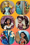 Image result for Disney Princess Barbie Set