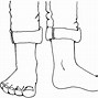 Image result for Leg Cartoon Black and White