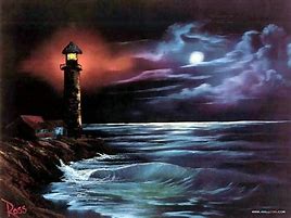 Image result for Bob Ross Night Paintings