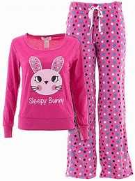 Image result for Pink Fleece Pajamas