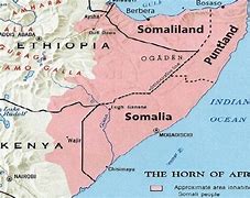 Image result for Kenya-Somalia Map