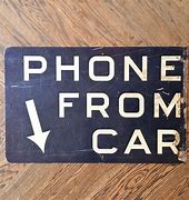 Image result for Old Phone. Sign