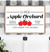 Image result for U-Pick Apple's Sign