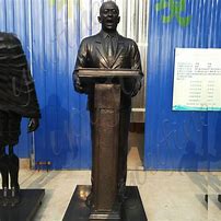 Image result for Pair of Life-Size Iron Black Guards Statues