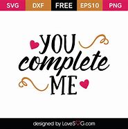 Image result for You Complete Me Clip Art