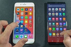 Image result for Note 9 Samsung vs iPhone