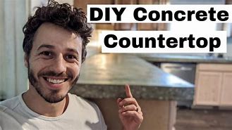 Image result for DIY Concrete Countertops in One Hour