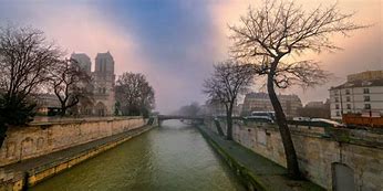 Image result for Notre Dame Cathedral Fog