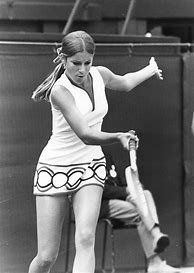 Image result for Chris Evert Lace Tennis Outfit
