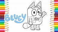 Image result for Muffin Bluey Coloring Page