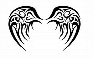Image result for Angel Wing Tattoo Sketches