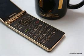 Image result for Samsung Gold Flip Phone