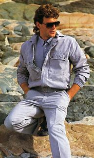 Image result for 80s Fashion for Men 1980s