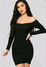 Image result for Fashion Nova Mini Black Dresses