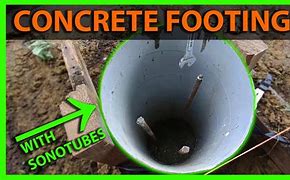 Image result for Making Concrete Piers