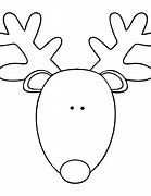 Image result for Christmas Reindeer Template