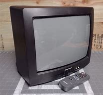 Image result for Vintage Sharp CRT TV