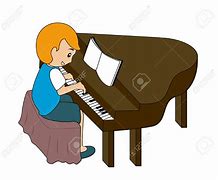 Image result for Boy Playing Piano Clip Art