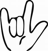 Image result for Love You Sign Language