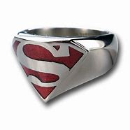 Image result for Stainless Steel Superman Ring