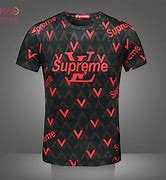 Image result for Red Supreme LV Shirt Limited Edition