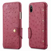 Image result for Genuine Leather Wallet Case iPhone X