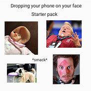 Image result for Dropping Phone On Face Meme