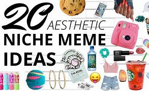 Image result for Niche Memes Aesthetic
