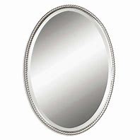 Image result for Long Oval Wall Mirror