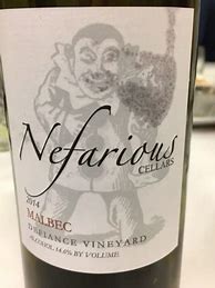 Image result for Nefarious Malbec Defiance