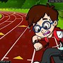 Image result for Custom Race Track Cartoon with Blue Sky