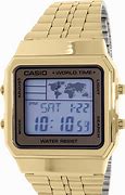 Image result for Casio Watches Gold