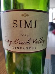 Image result for Simi Zinfandel Dry Creek Valley