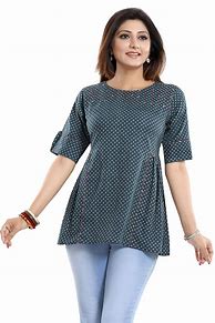 Image result for Ladies Cotton Tunic Tops