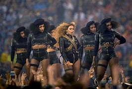 Image result for Beyonce Super Bowl Dancers