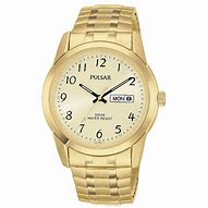 Image result for Pulsar Gold Watch