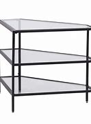 Image result for Small White TV Stand