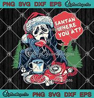 Image result for Ghostface Christmas Image SVG