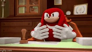 Image result for Sonic Adventure 2 Knuckles GIF