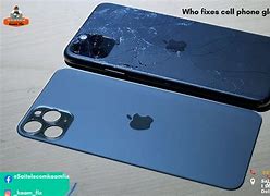 Image result for iPhone 8 Broken Back Glass