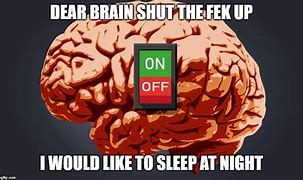 Image result for Sleeping Brain Meme
