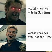 Image result for Marvel Rocket Meme